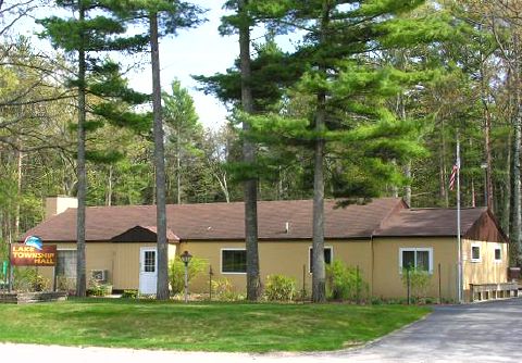 Lake Township Hall, Benzie County, Northwestern Lower Michigan